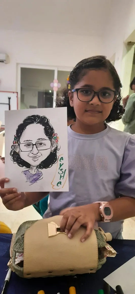 Caricature artist in Hyderabad