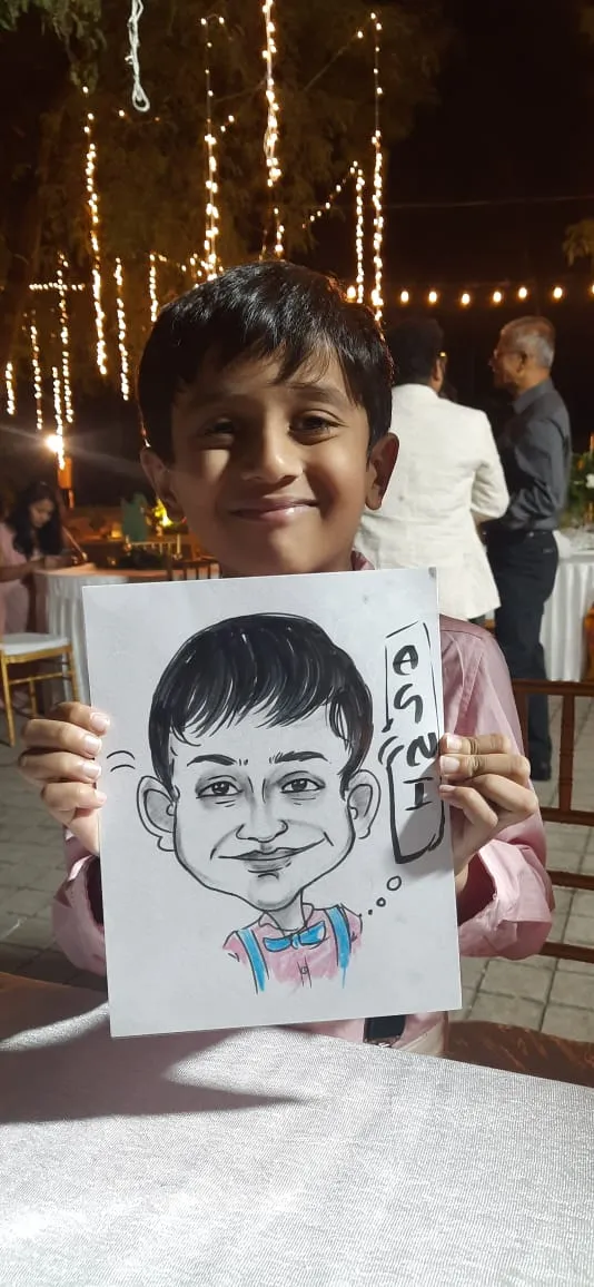 Caricature artist in Hyderabad
