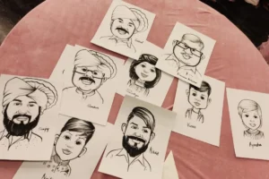 Caricature artist in hyderabad