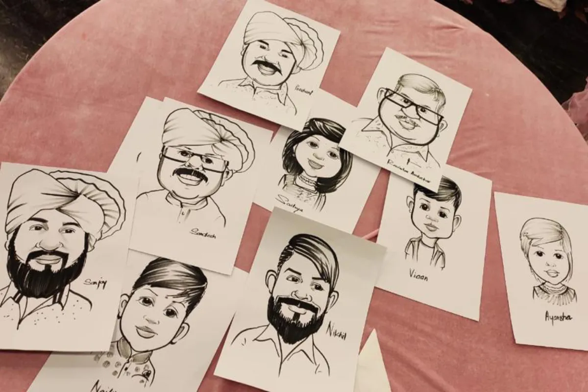 Caricature artist in hyderabad