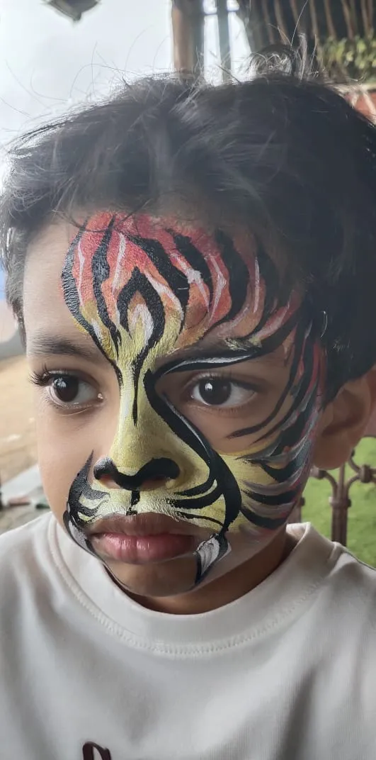 face painting artist hyderabad carnival