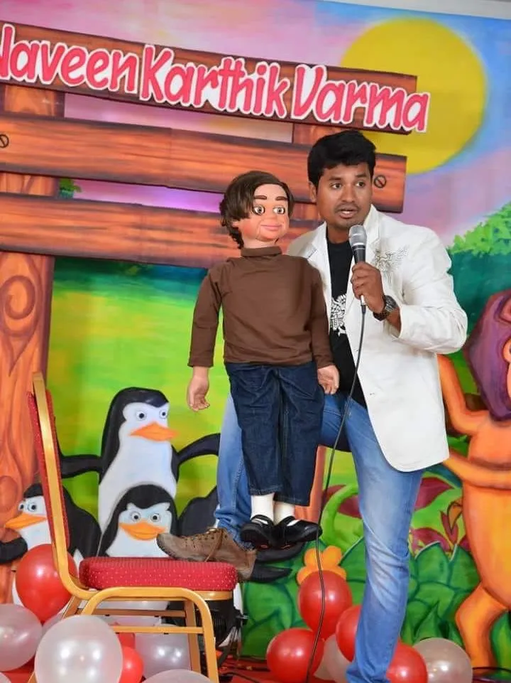 Talking doll ventriloquist hyderabad-birthday