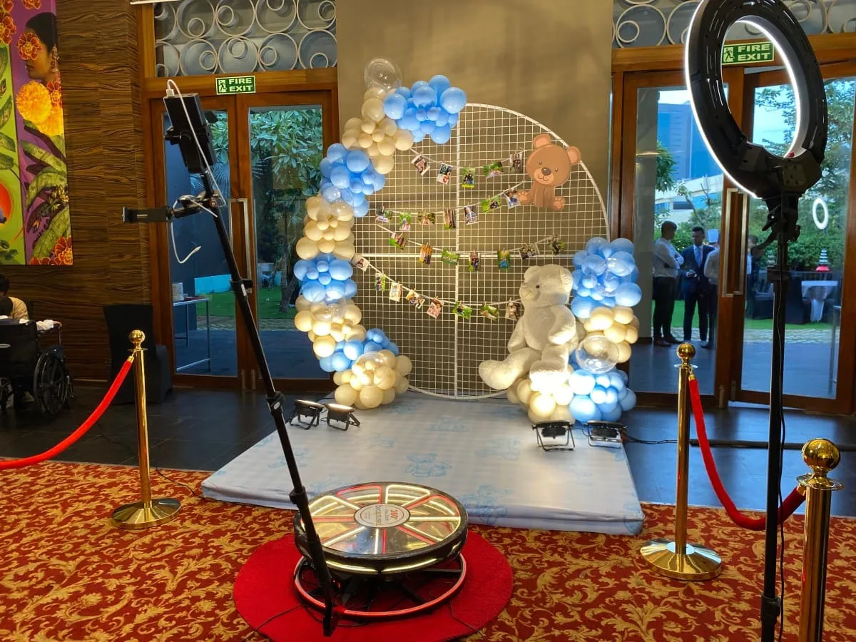 360 photo booth in hyderabad birthday party