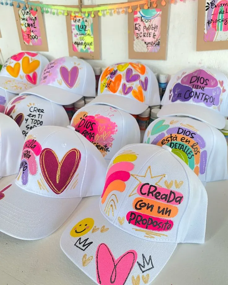 Cap Painting Activity