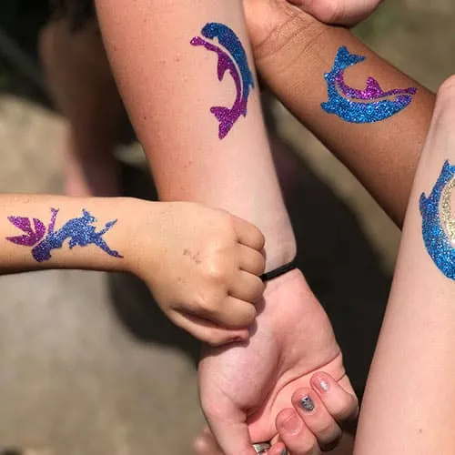 glitter tattoo artist birthday