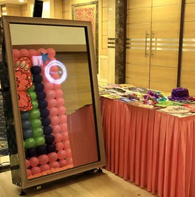 magic mirror photo booth in hyderabad birthday party