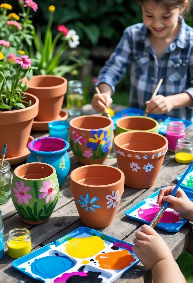 Pot Painting Activity