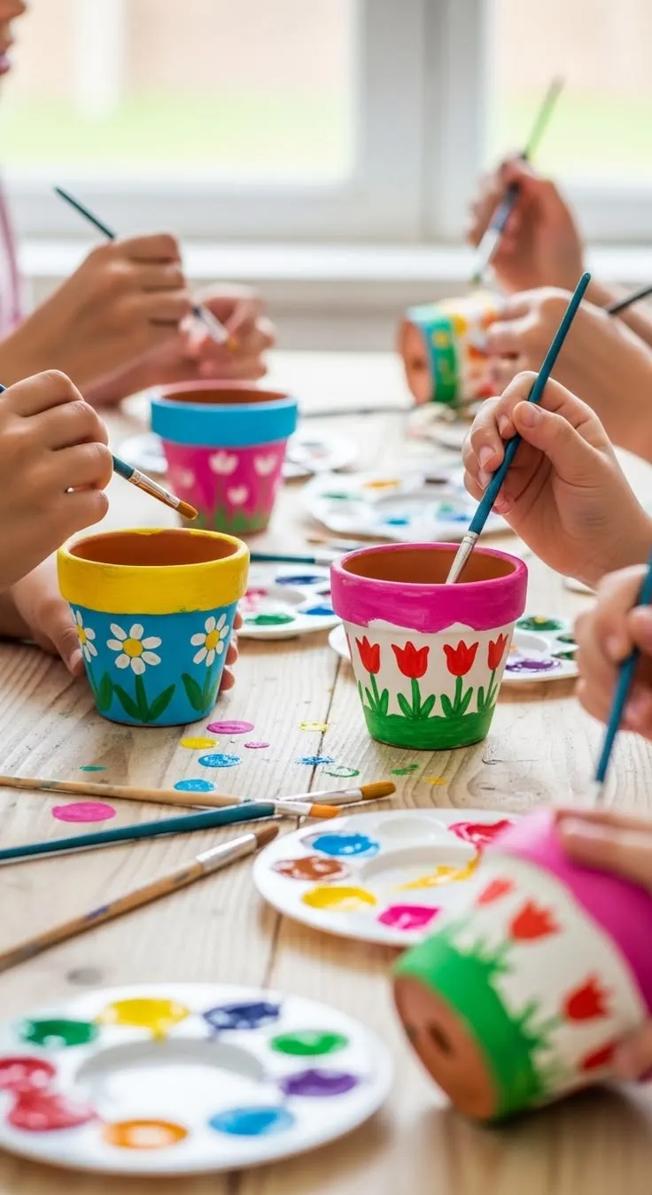 Pot Painting Activity