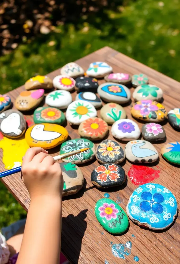 stone painting activity in hyderabad