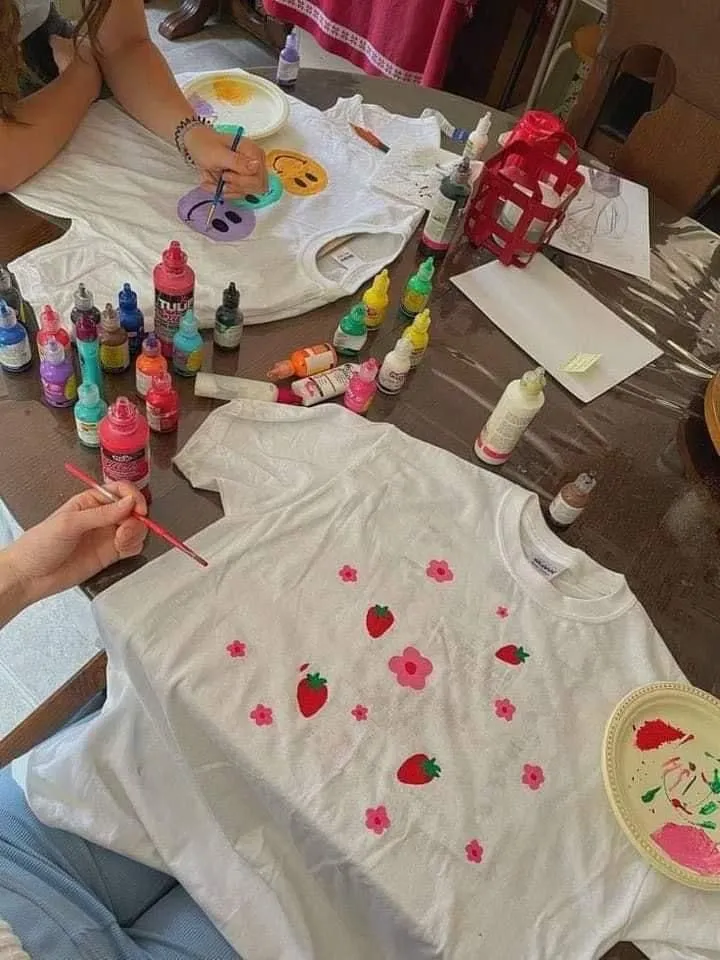 t-shirt painting activity hyderabad birthday