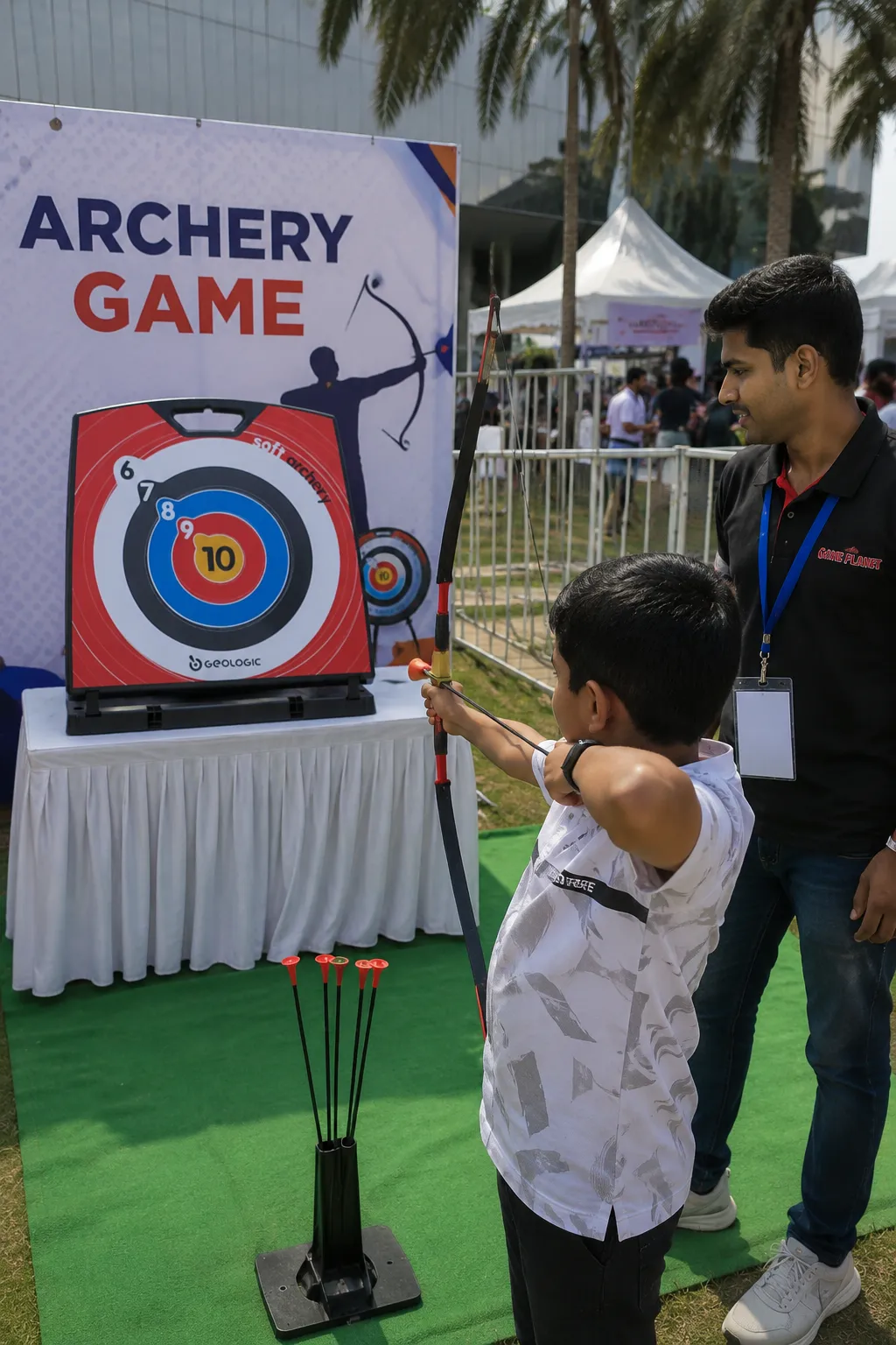 archery game in hyderabad birthday party