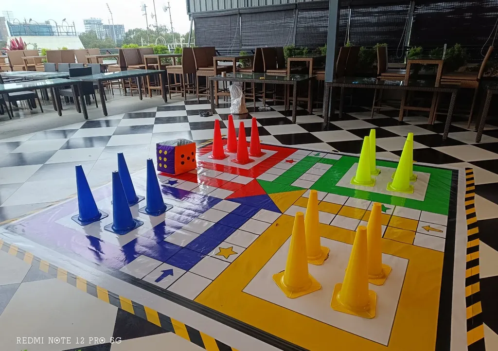 giant ludo game in hyderabad corporate event
