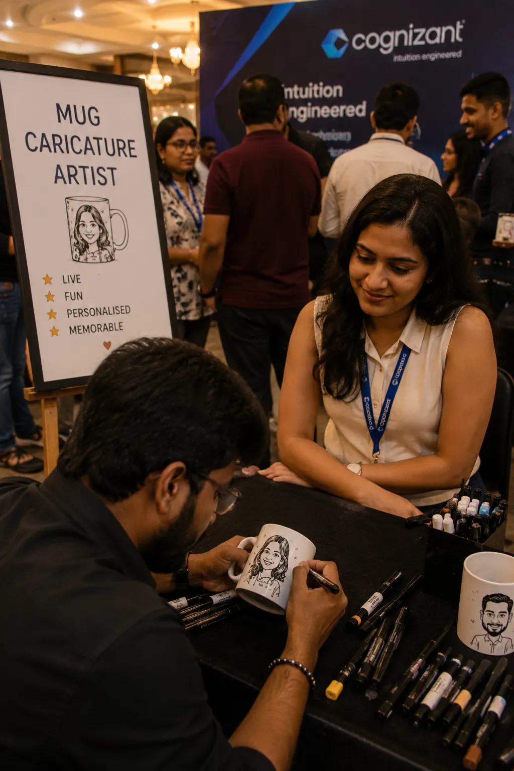 Mug Caricature Artist