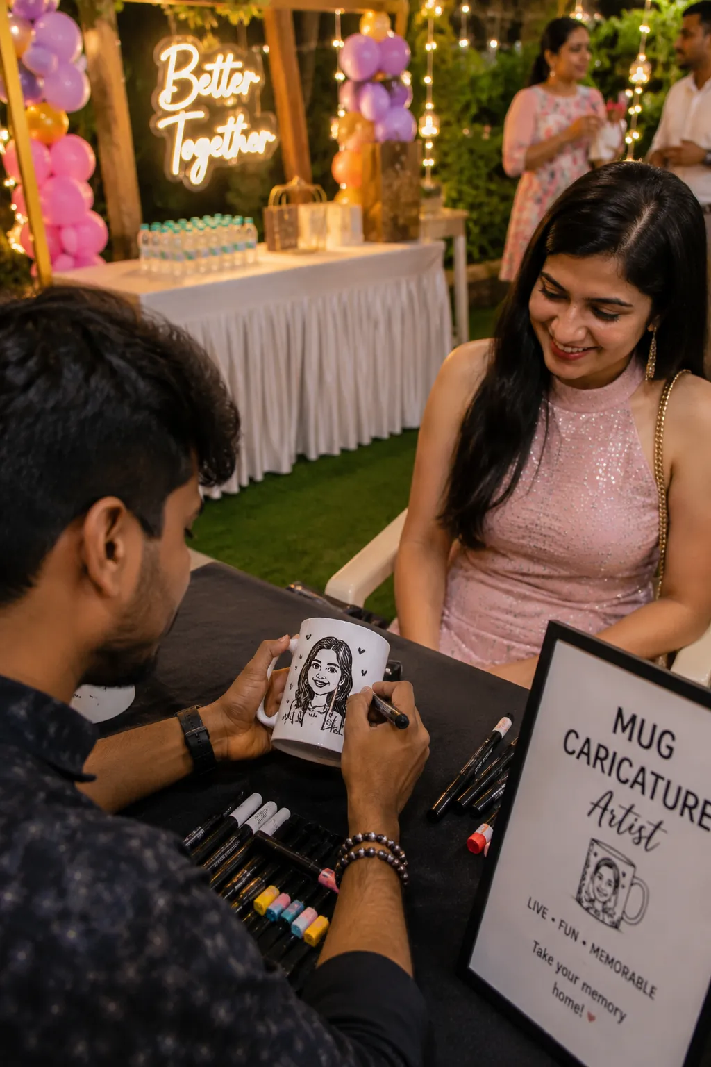 Mug Caricature Artist