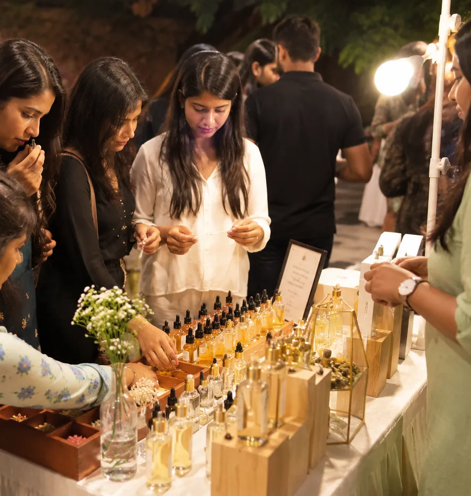 Perfume making in hyderabad wedding event